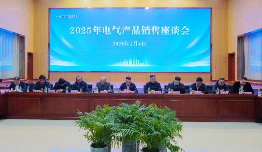 2025年安徽天康集團(tuán)電氣產(chǎn)品銷售座談會在安徽天康集團(tuán)會議中心召開